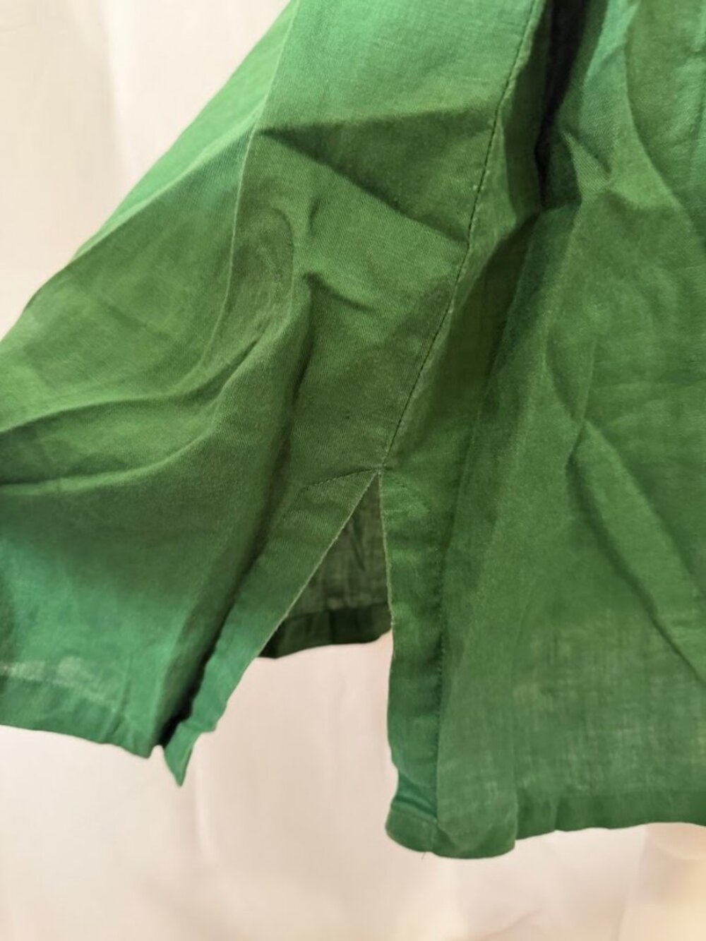 JONES NEW YORK Green Color (100% Linen) Top - 3x - Picture 7 of 12